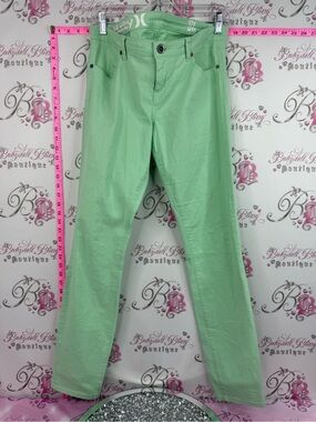 Hurley pants neon lime pastel green Mint Green Skinny Jeans